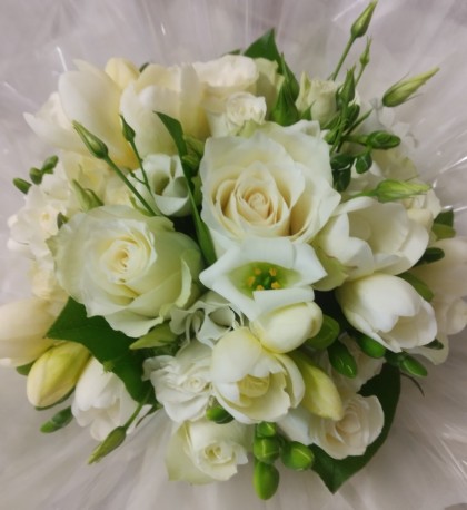 Bridal bouquet simply gorgeous
